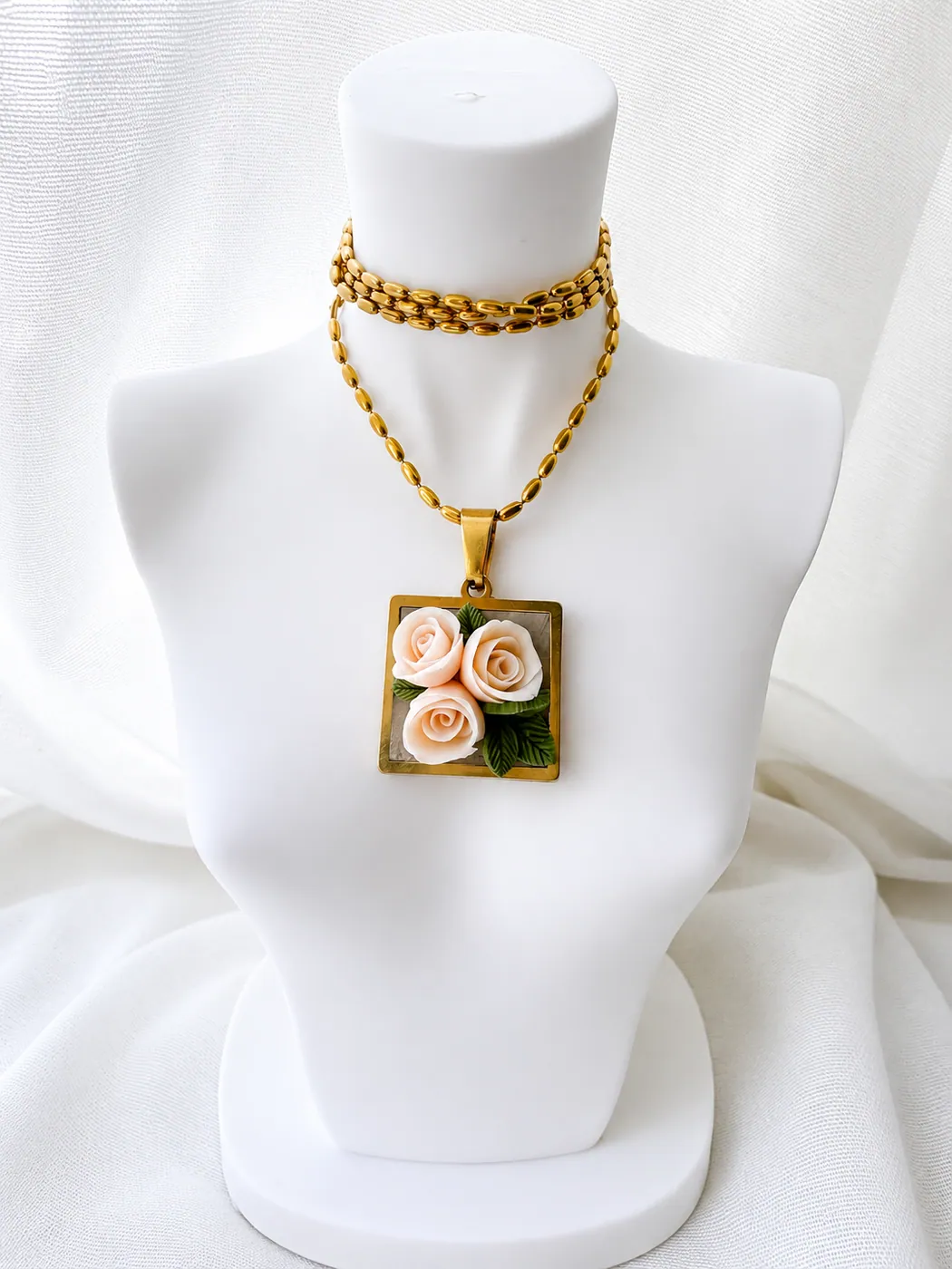 Wedding Bouquet Necklace